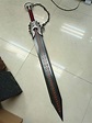 Metal Weapon Giant Great Sword Chinese Japanese Samurai Medieval ...