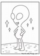 Alien Coloring Pages (Updated 2021)