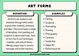 50 Art Forms Examples (2024)