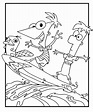 Phineas and Ferb coloring pages to download and print for free