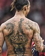 Zlatan Ibrahimovic Tattoo - Manchester United Devil Logo Tattoo / The ...