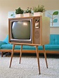50 vintage television sets from the 1950s wonders of the world in black ...