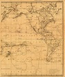 A map of the voyages of British explorer Captain James Cook. Between ...