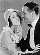 Image of Yvonne Vallee and Maurice Chevalier, 1932 (b/w photo)