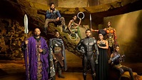 1024x576 Black Panther Movie Cast 1024x576 Resolution HD 4k Wallpapers, Images, Backgrounds ...