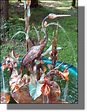 Copper outdoor fountain with heron | Fountains outdoor, Outdoor ...