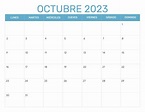 Calendario Mensual para Imprimir Año 2023