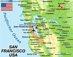 San Francisco, California Map