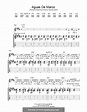 Aguas de Marco by A.C. Jobim - sheet music on MusicaNeo