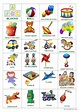 TOY SIMPLE FLASH CARDS vocabulary fl…: English ESL worksheets pdf & doc