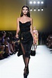 Emily Ratajkowski returns to the runway for Versace | Fashion, Fashion ...