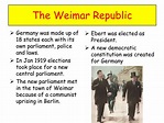 PPT - The Weimar Republic 1919-1933 PowerPoint Presentation, free ...