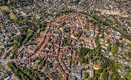 Rheda-Wiedenbrück von oben - Altstadtbereich und Innenstadtzentrum in ...