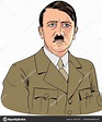 Adolph Hitler Line Art Portrait Vector Stock Vector Image by ©fogbird ...