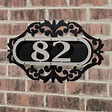 50+ Inspiration Decorative House Numbers Plaques, Modern House