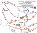 Map - Battle of the Bulge or Battle Of the Ardennes - Facts & Summary