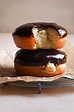 Boston Cream Donuts - One Sarcastic Baker