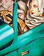 art deco Tamara Lempicka, auto portrait | Art deco artwork, Art deco ...