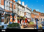 Reigate High Street, Surrey, England, UK Stock Photo, Royalty Free ...