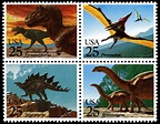 Paleophilatelie.eu - USA 1989 dinosaur stamps