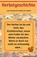Herbstgeschichte für Kinder ab 3 Jahren | Herbstgedichte für kinder ...
