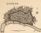 London 1830 | Old maps of london, Old maps, Historical maps