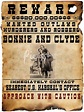 Bonnie and Clyde Wanted Poster Fine-Art Print by Unknown at Picasso.com