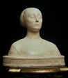 Busto di Battista Sforza, duchessa di Urbino, 1473 (marmo)