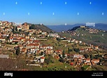 Partial view of Kanalia village (Karditsa, Thessaly, Greece). In the ...