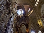 Claraboya o Lucernario, transparente de la Catedral de Toledo, España ...