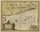 Antique Map of the Malabar Coast by Baldaeus (1744)