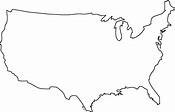 Printable Blank Outline Map Of The United States - Printable US Maps
