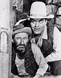 photo Dan Blocker Arthur Hunnicutt from TV western show Bonanza 3090-17 ...