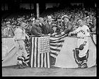 Joseph B. Ely throws out first ball at start of Braves season while ...