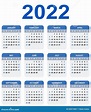 Lista 90+ Foto Calendario 2022 Con Semanas Numeradas Para Imprimir Alta ...