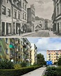 Braniewo/Braunsberg, Poland (formely Germany). 1910s and 2010s : r ...