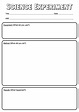 Free Printable Science Experiment Template