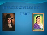 Heroes civiles del peru