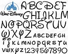5735 Disney Font Svg Free Download SVG PNG EPS DXF File