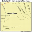 Dobbs Ferry New York Street Map 3620698