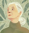 Jane Goodall Portrait on Behance