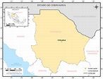 Mapa de ubicación del estado de Chihuahua | DESCARGAR MAPAS