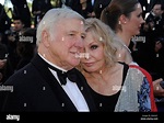 City of Cannes: Kim Novak and Robert Malloy on the red carpet before ...
