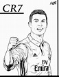 Dibujos Pã Ra Colorear E Imprimir De Cristiano Ronaldo