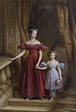 1836 Princess Louise of Prussia with her daughter Louise of the ...