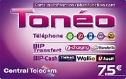 Carte prépayée tonéo - Tonéo carte téléphonique - Carte tonéo en ligne ...