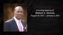 Robert C. Dennis - Tribute Video