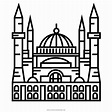 Hagia Sophia Ausmalbilder - Ultra Coloring Pages