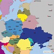 StepMap - Osteuropa - Landkarte für Europa