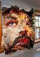 Tom Deininger creates large-scale collages from found objects scavenged ...